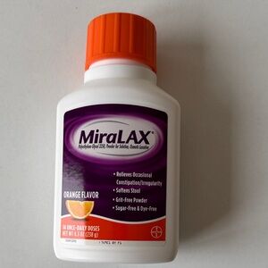 MiraLAX Orange Flavor Powder